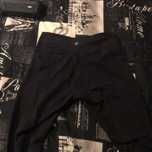 Black regular waisted lulu lemon leggings